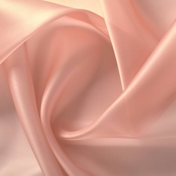 Doris organza satÉn rosa empolvado