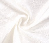 White jacquard flor