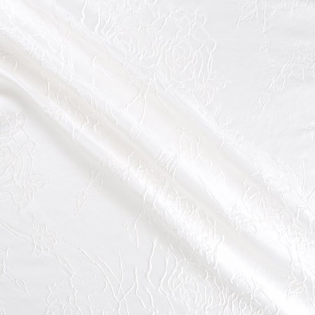 Jacquard relieve blanco