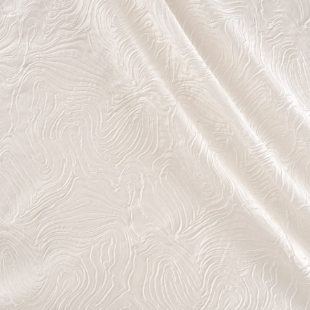 Jacquard relieve  blanco