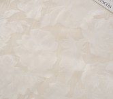 Jacquard floral fil coupÉ blanco