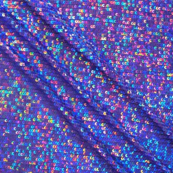 Mauve iridescent sequins