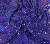 Mauve iridescent sequins