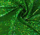 Green iridescent sequins