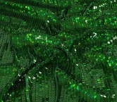 Green iridescent sequins