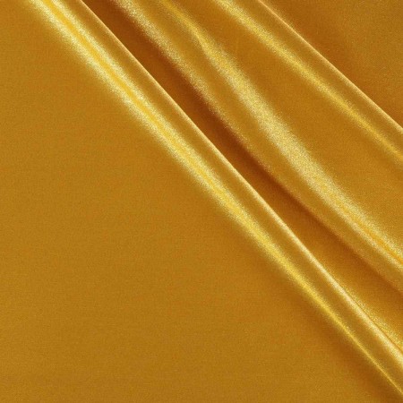 Golden acetate satin lamÉ