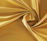 Golden acetate satin lamÉ