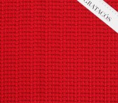 Red 3d effect geometric jacquard