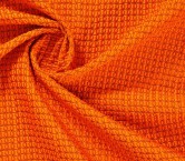 Jacquard geomÉtrico efecto 3d naranja