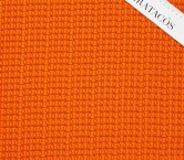 Orange 3d effect geometric jacquard