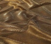 Gold pleated fantasy