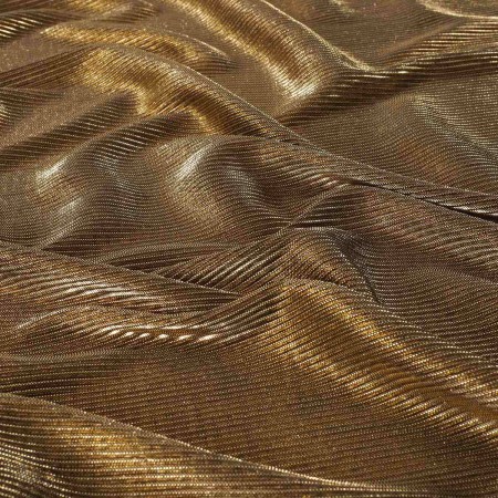 Gold pleated fantasy