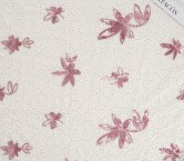 Pink embroidered cotton voile