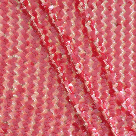 Fuxia fantasy sequins