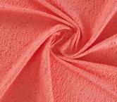 Jacquard cloquÉ orgÁnico coral