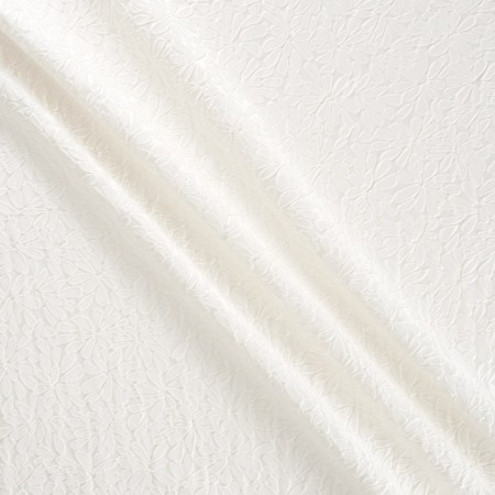 Jacquard cloquÉ orgÁnico blanco