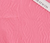 Fuxia jacquard relief