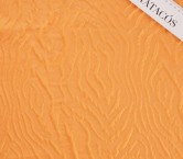 Jacquard relieve naranja