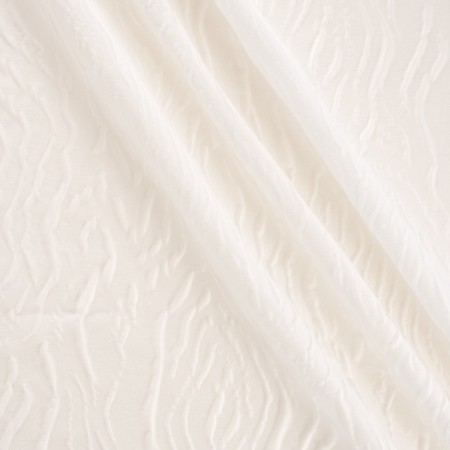 Jacquard relieve blanco