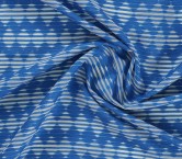 Jacquard geomÉtrico azul