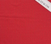 Jacquard geomÉtrico rojo