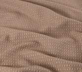 Jacquard geomÉtrico marron