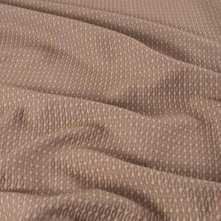 Jacquard geomÉtrico marron