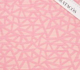 Jacquard geomÉtrico rosa