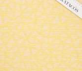 Jacquard geomÉtrico amarillo