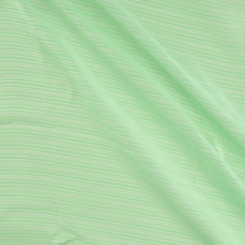 Rayas jacquard relieve verde fluor