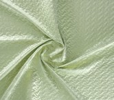 Jacquard acolchado lamÉ verde