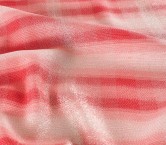 Pink red stripes jacquard