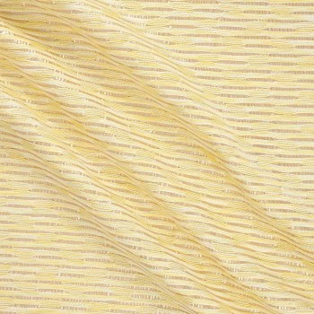 Jacquard rÚstico lamÉ amarillo