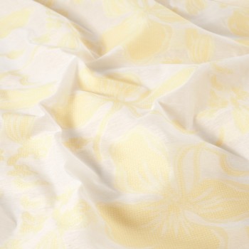 Jacquard fil coupe amarillo