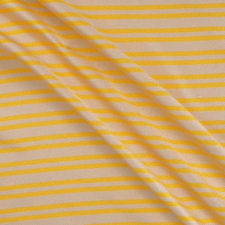 Jacquard rayas amarillo