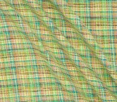 Tweed multicolor verde acido