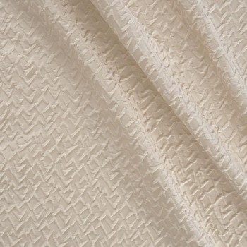 Jacq. geomÉtrico lamÉ beige