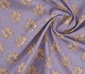 Jacquard floral lamÉ lila