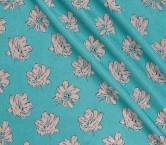 Jacquard floral lamÉ lila