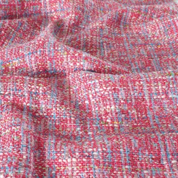 Fuxia tweed multicolor