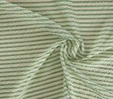 Jacquard seersucker verde