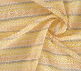 Jacquard seersucker naranja amarillo