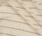 Ivory jacquard seersucker