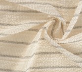 Ivory jacquard seersucker