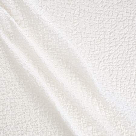 Jacquard cloquÉ blanco