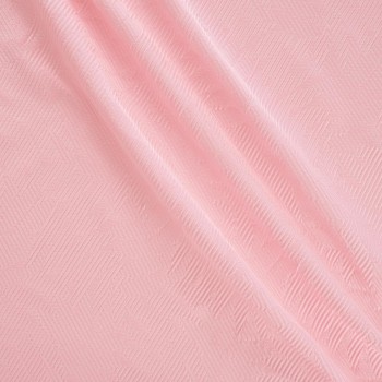 Jacquard cloquÉ rosa