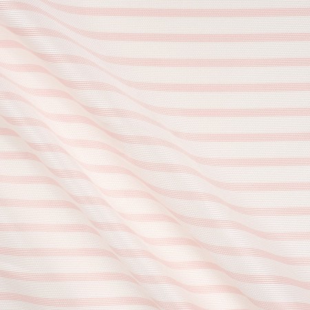 Pink mikado jacquard stripes