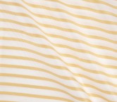 Yellow mikado jacquard stripes