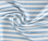 Blue jacquard stripes