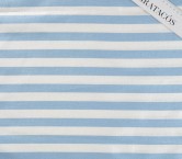 Blue jacquard stripes